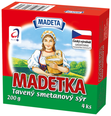 Madetka tavený sýr 45%