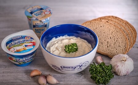 Česneková pomazánka