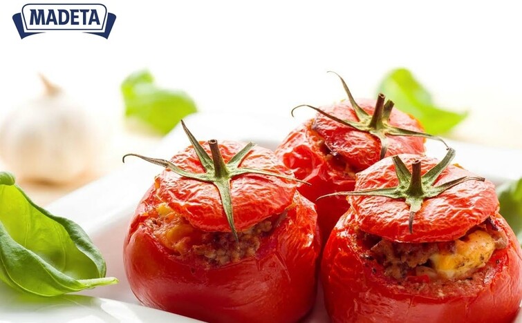Plněná grilovaná rajčata