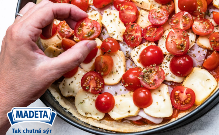 Sýrový quiche s Romadurem